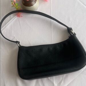 Y2K WILSONS LEATHER BLACK LEATHER PURSE